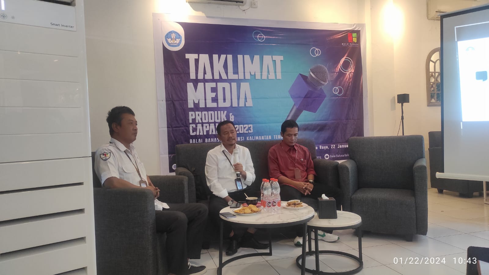 Gelar Taklimat Media, Balai Bahasa Provinsi Kalteng Sampaikan Produk dan Capaian Tahun 2023