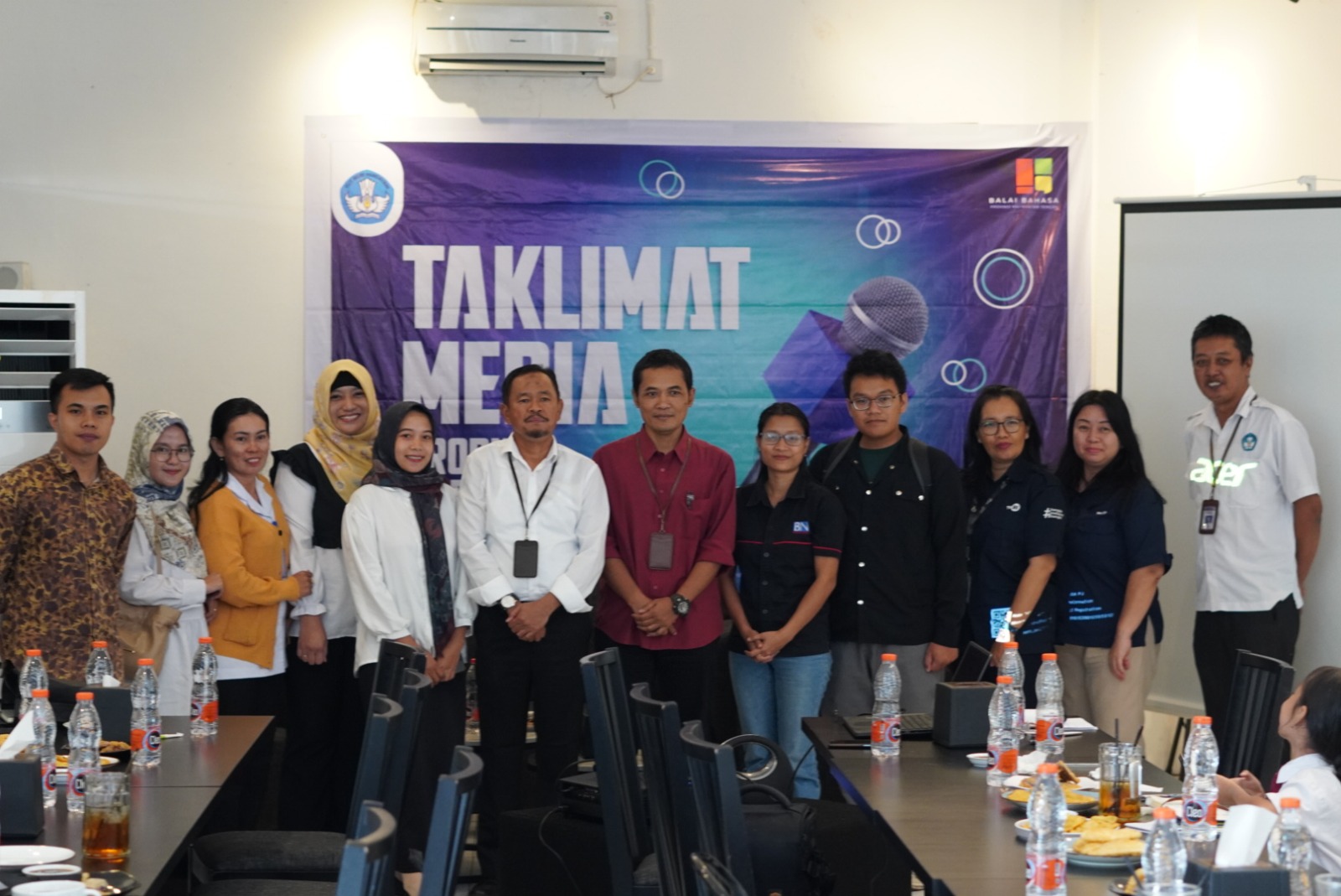 Gelar Taklimat Media, Balai Bahasa Provinsi Kalteng Sampaikan Produk dan Capaian Tahun 2023