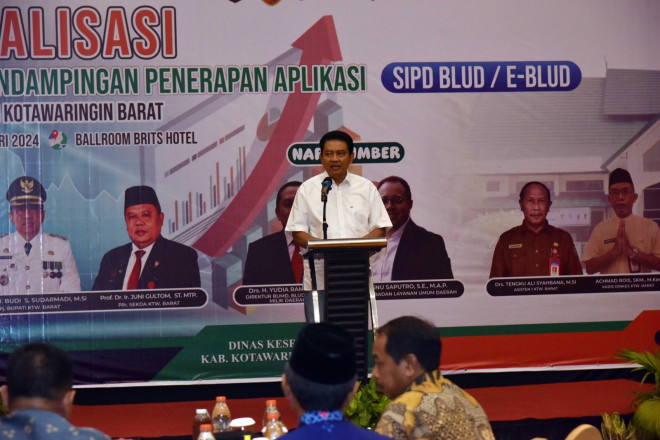 Tingkatkan Pelayanan, Pj Bupati Dorong Puskesmas se-Kobar Menjadi BLUD