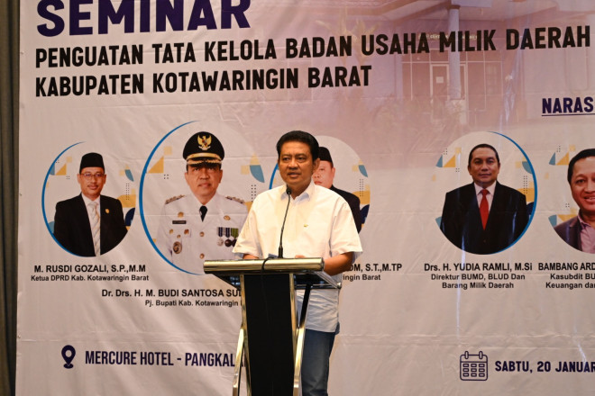 Dua BUMD Kobar Diharapkan Berikan Dampak Positif bagi Perekonomian Daerah