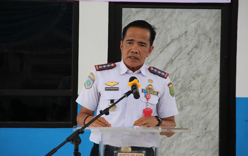 Resmikan UPTD Dishub, Pj Bupati Barsel Komitmen Pembangunan Transportasi Secara Optimal