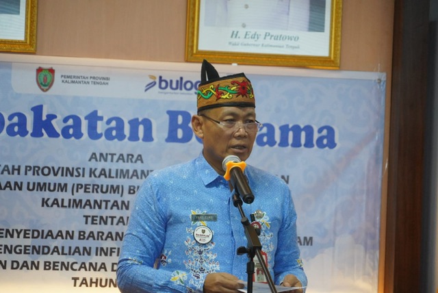 Pemprov Kalteng Gandeng BULOG, Perkuat Kendali Inflasi dan Jamin Ketersediaan Pangan 2026