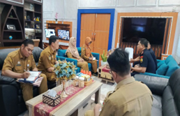 Perkuat Sinergi Pengawasan Kelautan dan Perikanan Kalteng, Dislutkan Terima Kunjungan Stasiun PSDKP KKP Pontianak