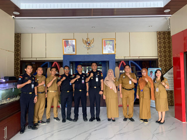 Perkuat Sinergi Pengawasan Kelautan dan Perikanan Kalteng, Dislutkan Terima Kunjungan Stasiun PSDKP KKP Pontianak