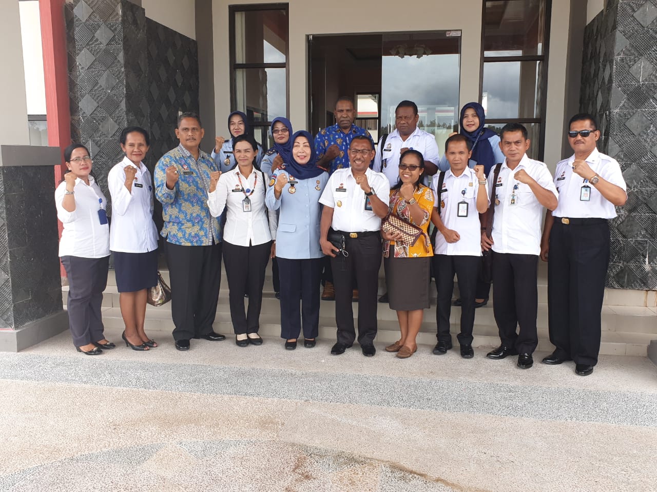 Delegasi Study Banding Kanwil Kemenkumham Pabar Tinjau LPP Kelas II A Palangka Raya