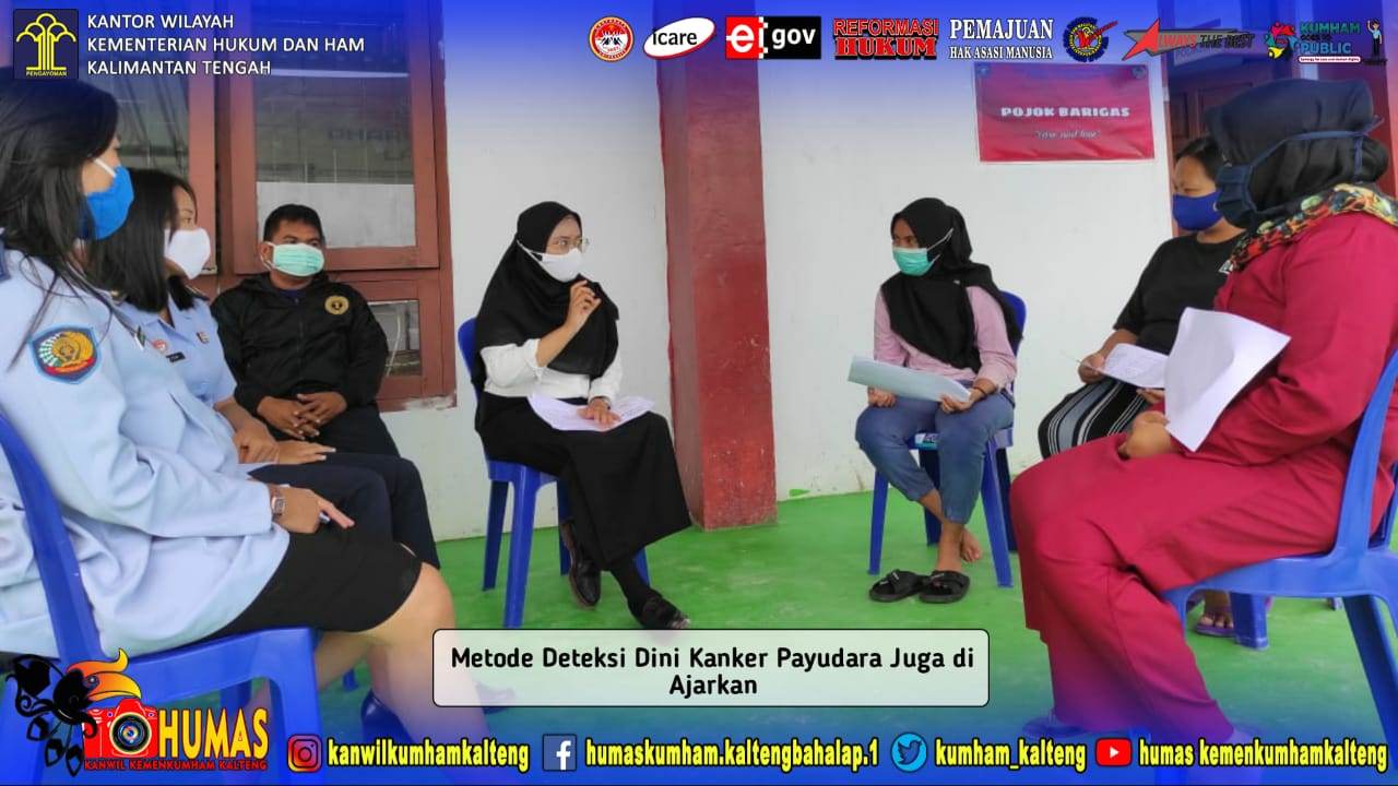 WBP Perempuan Lapas Sukamara Dapatkan Edukasi Cegah Dini Penyakit Kanker