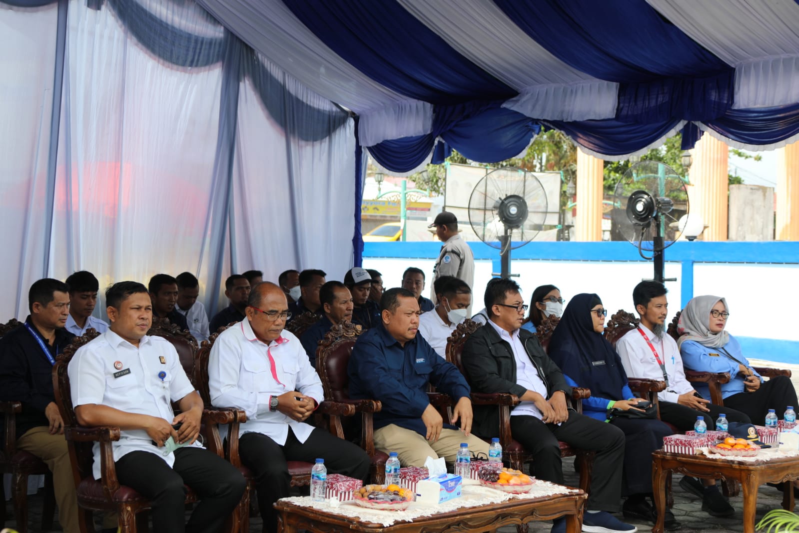 Balmon Spektrum Frekuensi Radio Kelas II Palangka Raya gelar Pemusnahan Barang Hasil Operasi Penertiban Frekuensi dan Radio