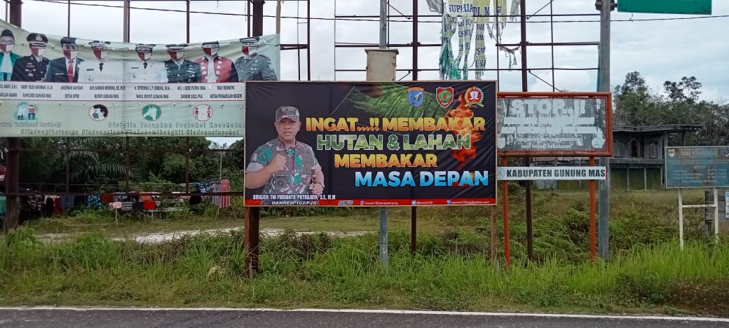 Babinsa Koramil Tewah Ajak Masyarakat Patuhi Imbauan Tidak Membakar Hutan dan Lahan