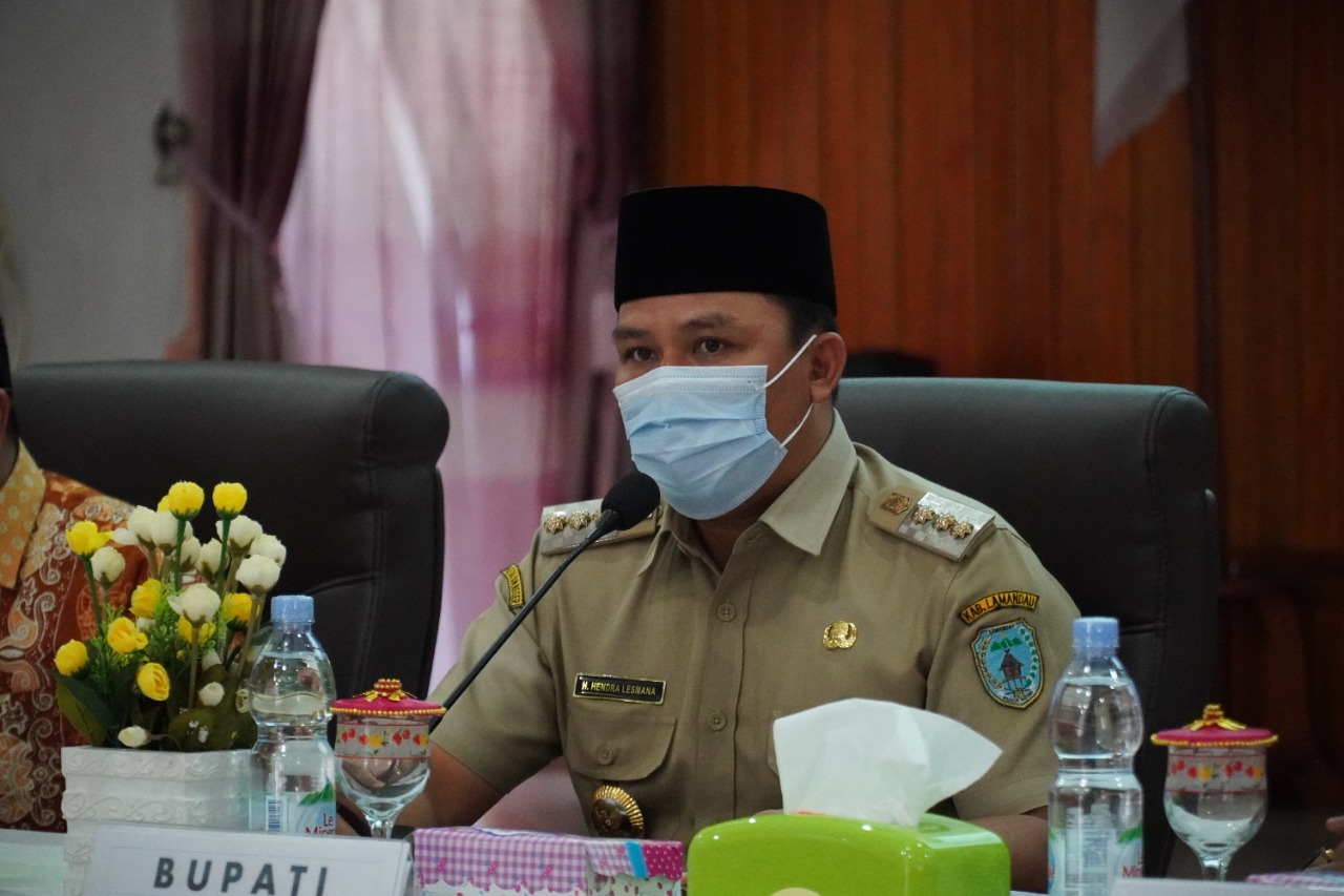 Bupati Lamandau Hadiri Entry Meeting Bersama BPK Perwakilan Provinsi Kalimantan 