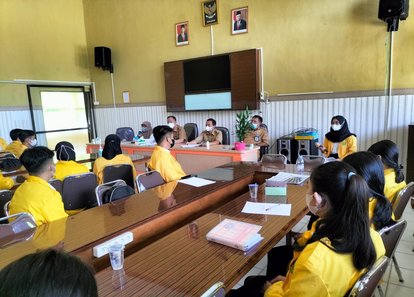 SMA Negeri 1 Palangka Raya Terima  Mahasiswa PLP I dan PPL II UPR