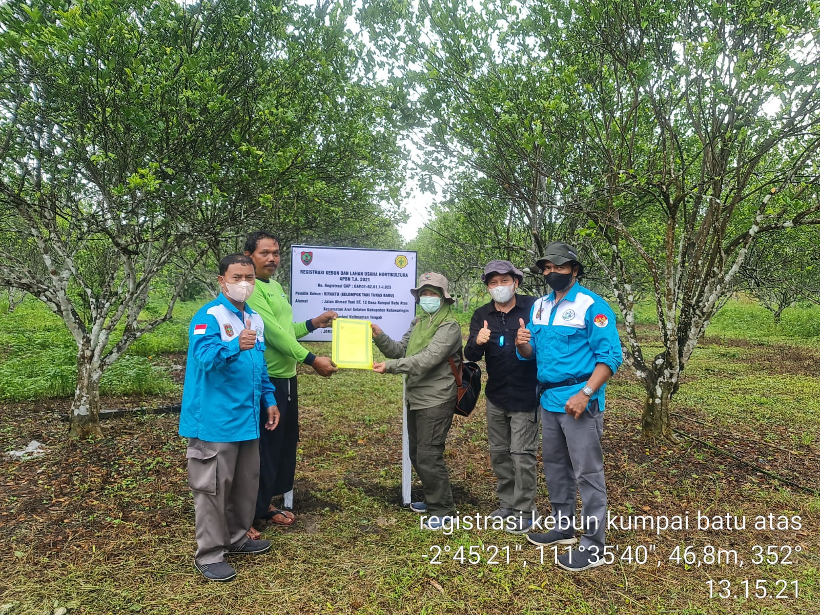 Pemprov Kalteng Kembangkan Kawasan Kampung Buah Hortikultura