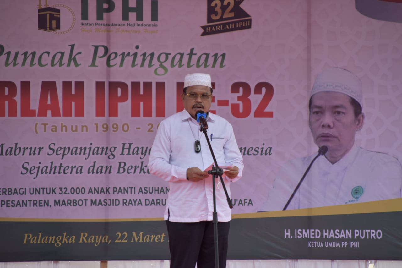 Harlah IPHI ke-32, Wagub Kalteng Edy Pratowo Harapkan IPHI Jadi Pelopor Pembangunan
