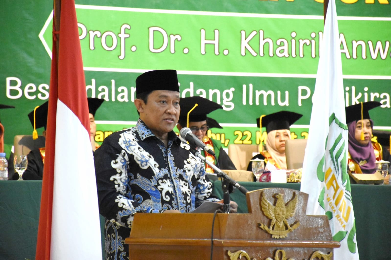 Wagub Edy Pratowo Harapkan IAIN Palangka Raya Berkontribusi dalam Mencetak SDM Unggul