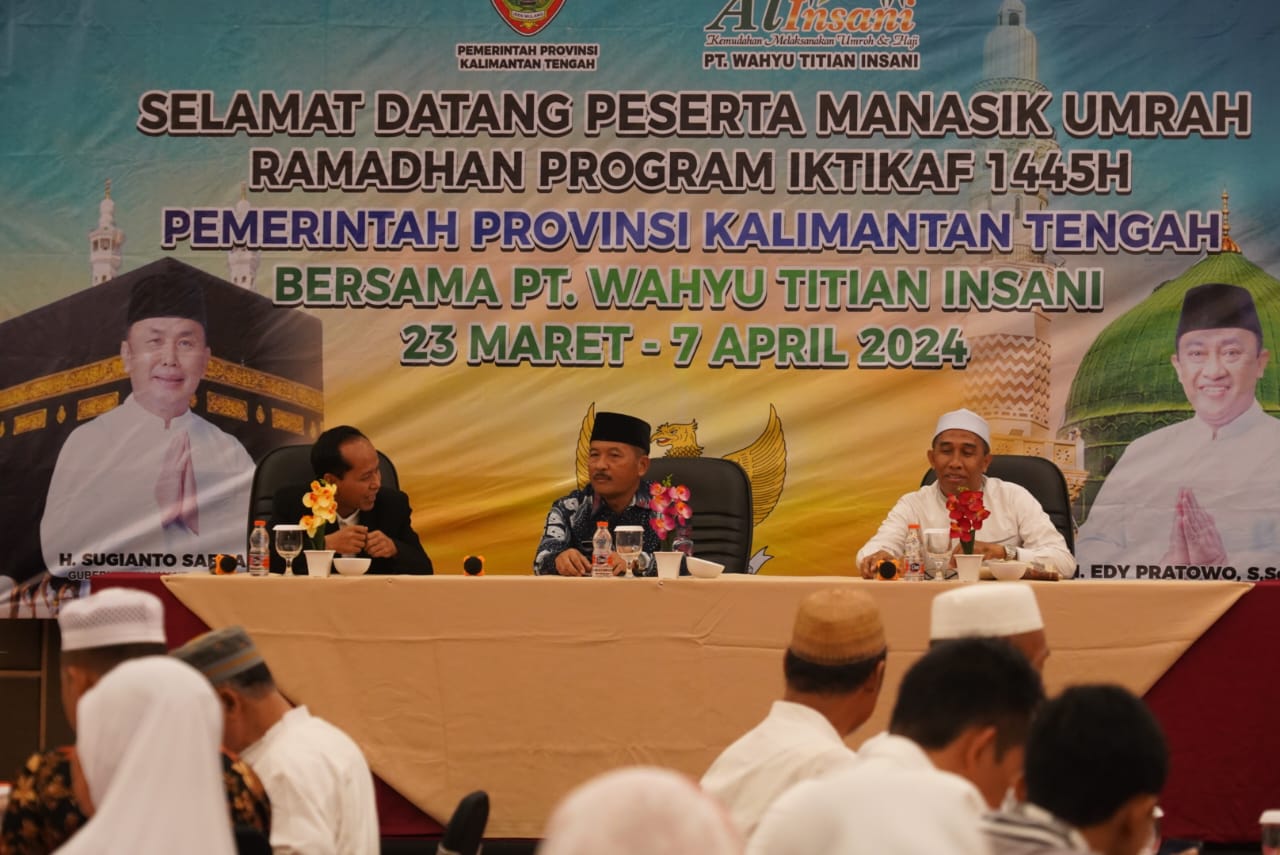 Wakili Gubernur, Inspektur Kalteng Buka Manasik Umrah Ramadan