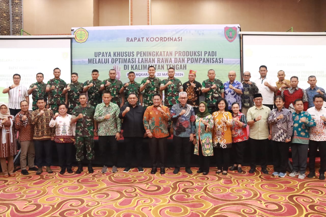 Optimalisasi Lahan dan Pompanisasi Diharapkan Dapat Tingkatkan Kesejahteraan Petani Kalteng 