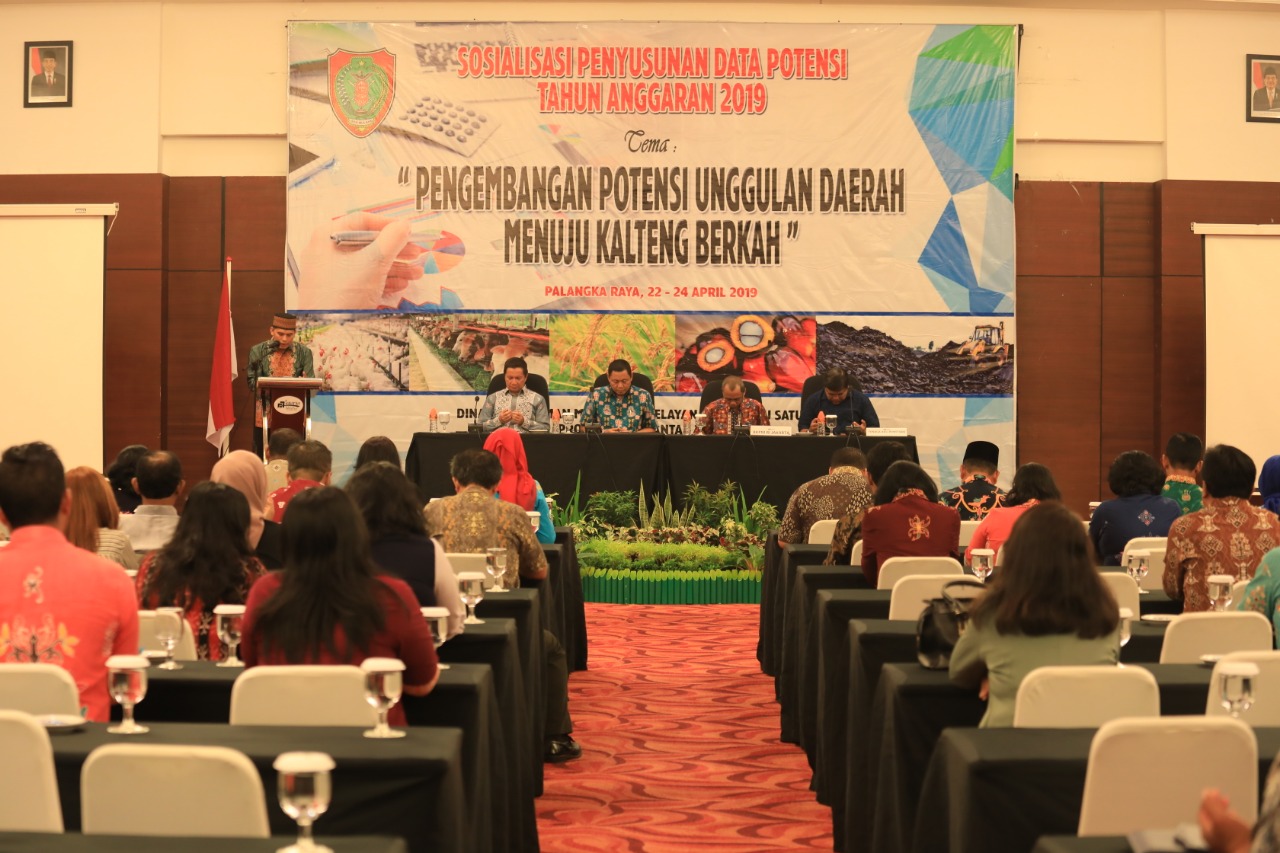 Sosialisasi Penyusunan Data Potensi Tahun Anggaran 2019 Resmi Dibuka