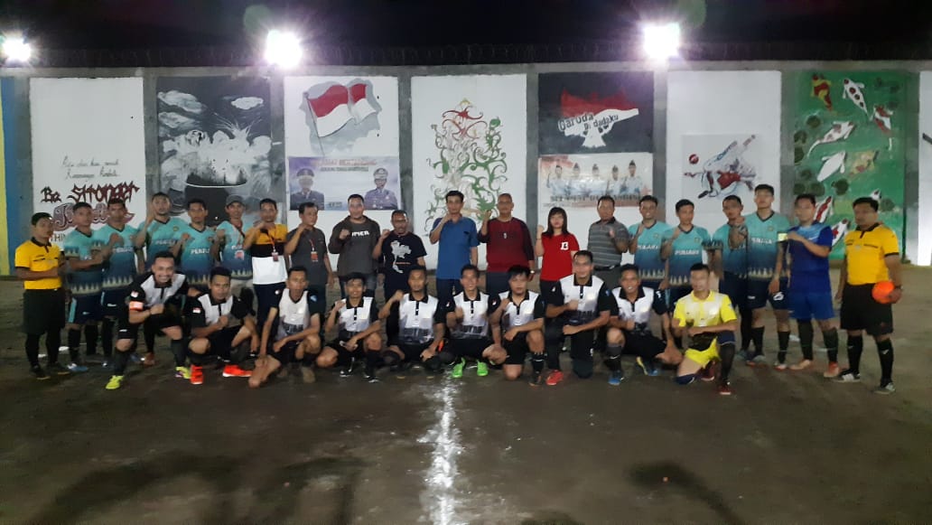 Juara Satu Liga Futsal, Rutan Palangka Raya Rebut Piala Bergilir Kakanwil Kementerian Hukum dan HAM Kalteng