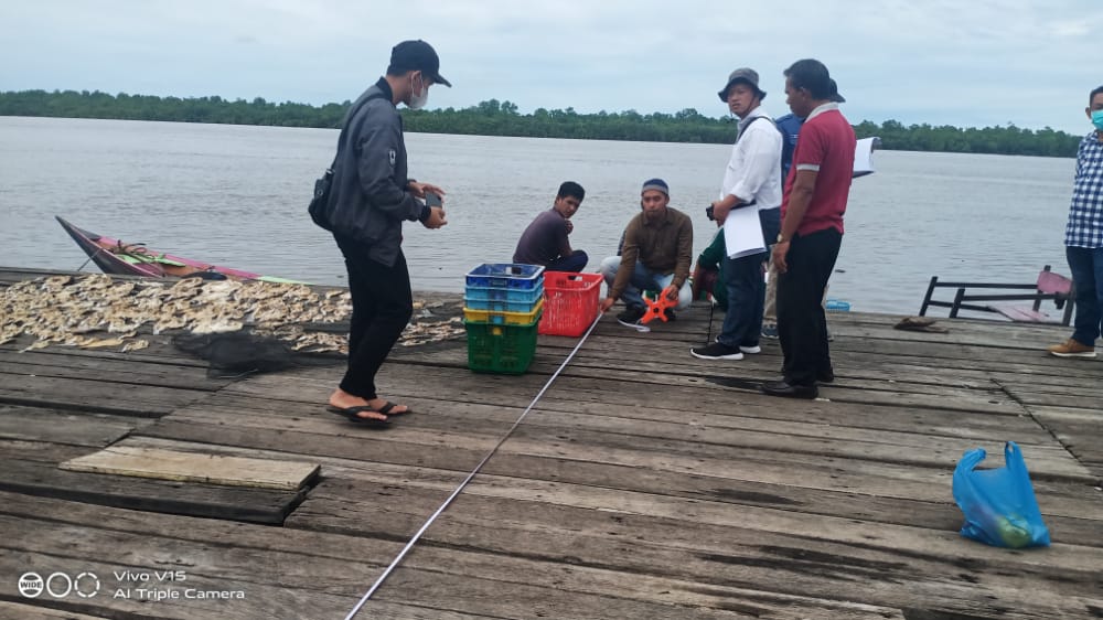 Dislutkan Kalteng Laksanakan MC-O dan Penyerahan Lapangan Pembangunan Dermaga PP Kuala Pembuang Tahap II