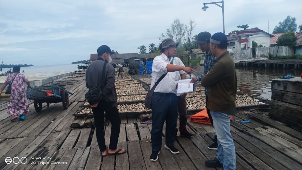 Dislutkan Kalteng Laksanakan MC-O dan Penyerahan Lapangan Pembangunan Dermaga PP Kuala Pembuang Tahap II