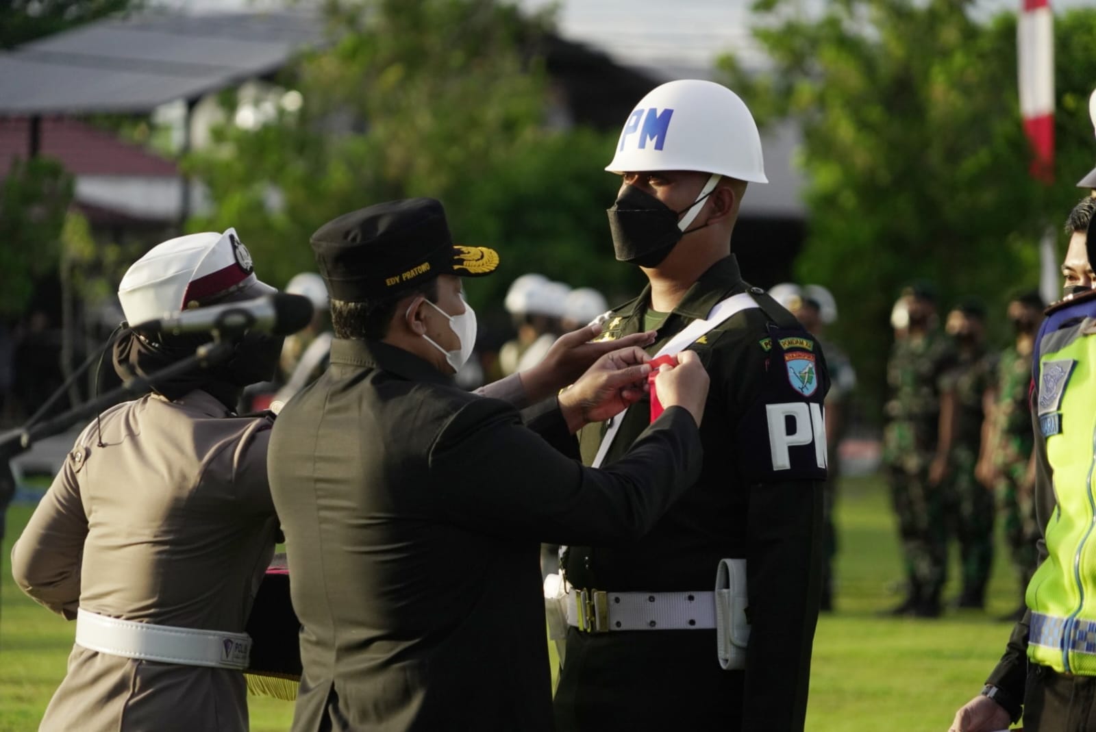 Pimpin Apel Gelar Pasukan Operasi Ketupat Telabang 2022, Wagub Kalteng Sampaikan Langkah-Langkah Antisipasi Penyebaran Covid-19 Jelang dan Pasca Idul Fitri 1443 H/2022 M
