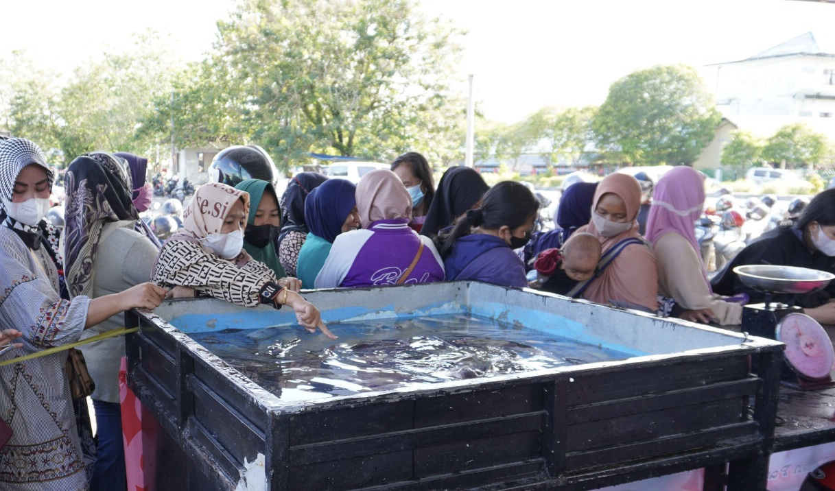 Tekan Laju Inflasi, Dislutkan Prov. Kalteng Gelar Pasar Penyeimbang di Kota Palangka Raya