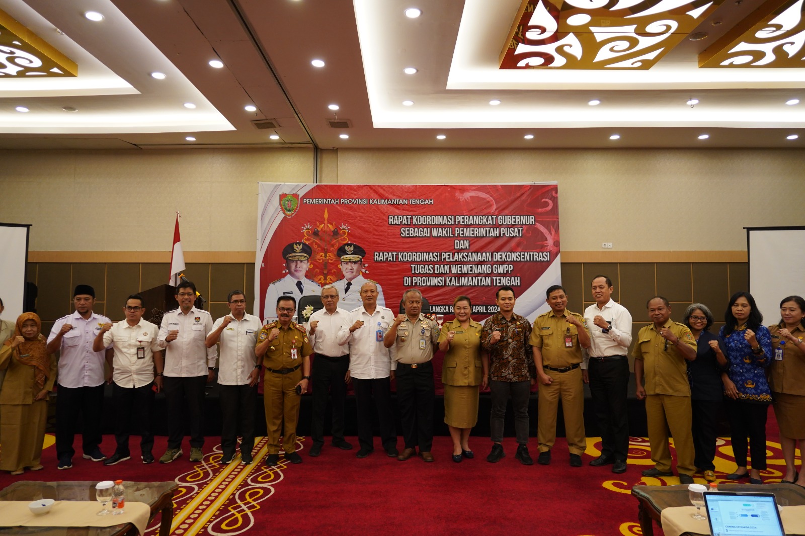 Plh Asisten Pemkesra Herson B Aden Buka Rakor Perangkat Gubernur Sebagai Wakil Pemerintah Pusat di Provinsi Tahun 2024