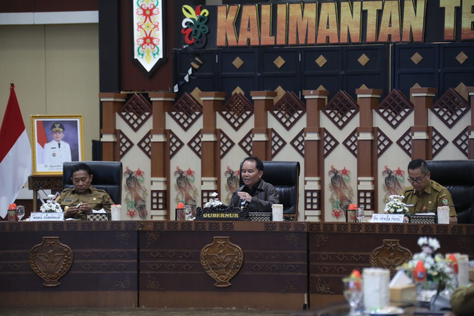 Plt. Sekda Prov Kalteng Berganti, Gubernur Agustiar Sabran Tekankan Rotasi Adalah Hal Biasa dalam Organisasi
