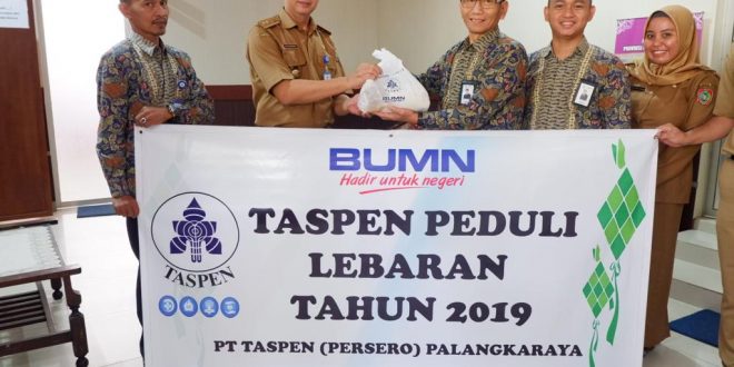 PT. Taspen Safari Ramadhan Salurkan Sembako Murah