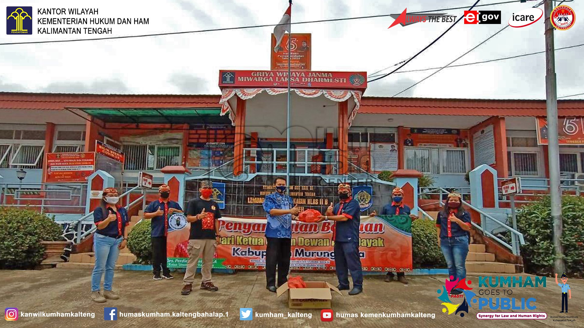Lapas Muara Teweh Kedatangan Dewan Adat Dayak (DAD) Kabupaten Murung Raya, Ada Apa ???