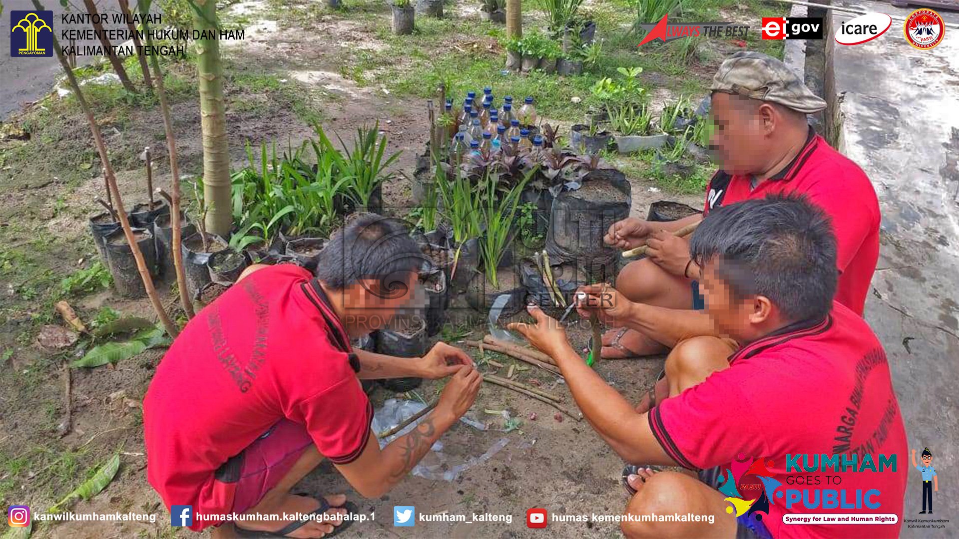 WBP Rutan Tamiang Layang Terampil Dalam Berkebun
