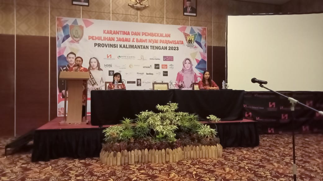 Memasuki Sashing Ceremony JBNP Kalteng 2023, Sekdis Budpar Rusita Muniarsi Harapkan Tumbuhkan Optimisme dan Kepedulian Generasi Muda