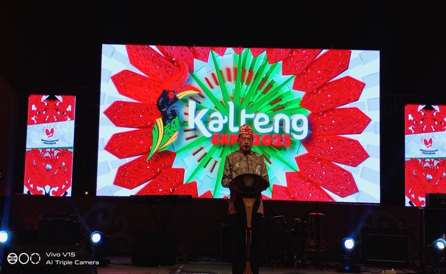 Kepala Dislutkan Prov. Kalteng Hadiri Penutupan Kalteng Expo Tahun 2023