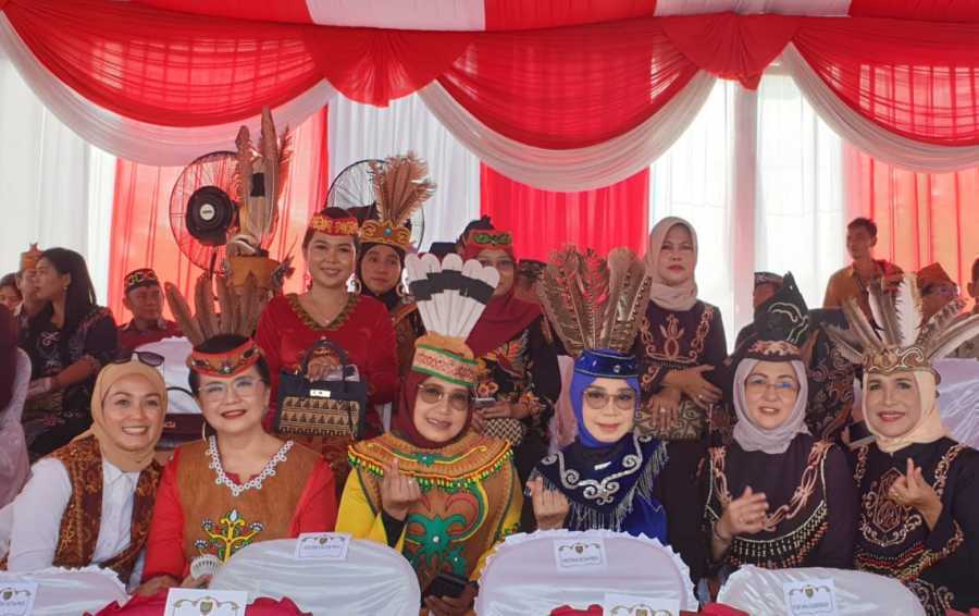 Dinas Hanpang Prov. Kalteng Ikuti Karnaval Budaya FBIM 2024