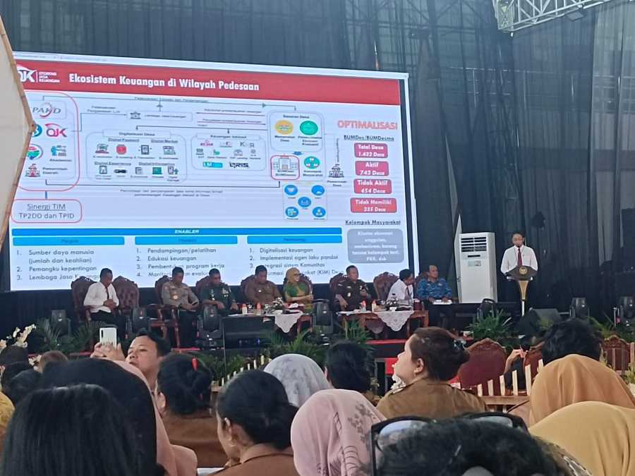 Dinas Hanpang Menghadiri Acara Pertemuan Akbar Lintas Sektor Prov. Kalteng