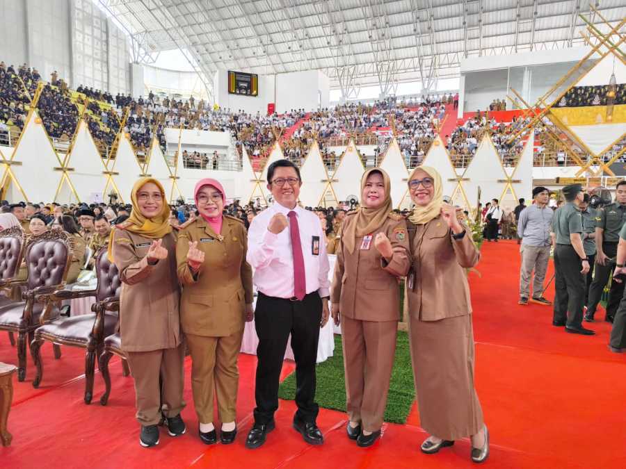 Dinas Hanpang Menghadiri Acara Pertemuan Akbar Lintas Sektor Prov. Kalteng