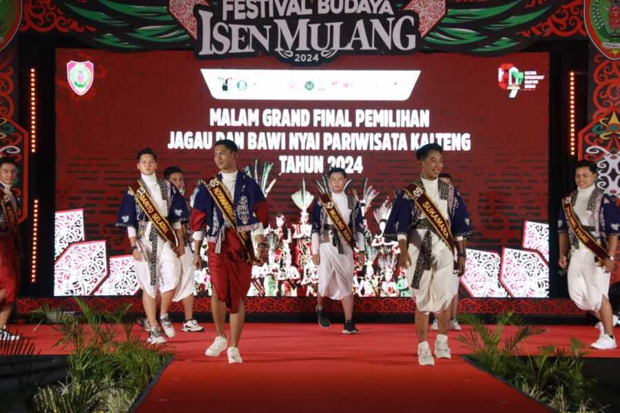 Grand Final Jagau dan Bawi Nyai Pariwisata 2024 Sedot Animo Masyarakat Kalteng 