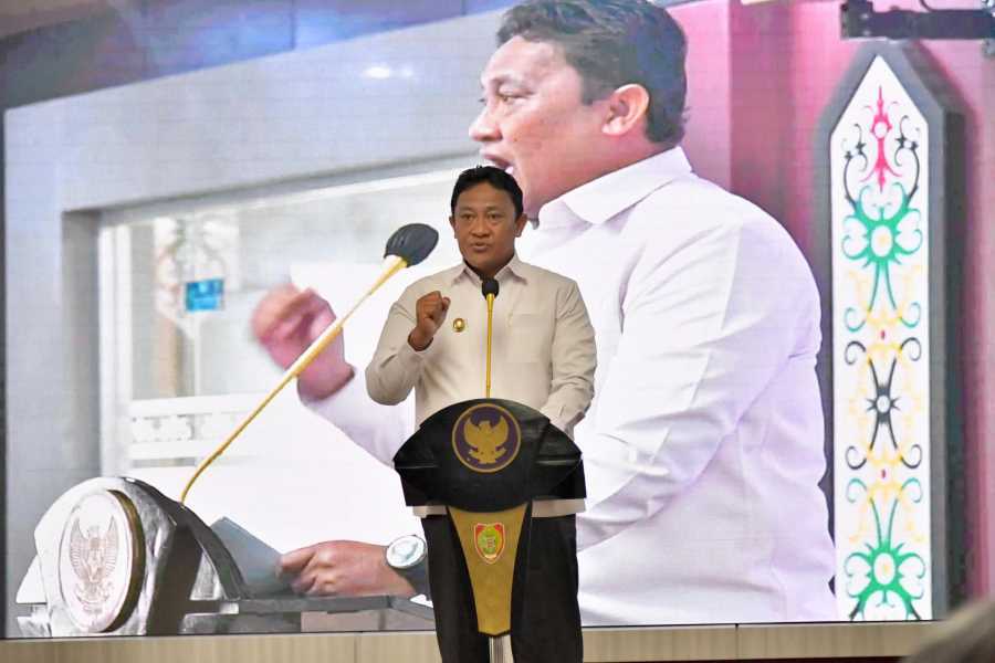Wagub Edy Pratowo Resmi Buka Kegiatan Rembuk Stunting Provinsi Kalteng Tahun 2024 
