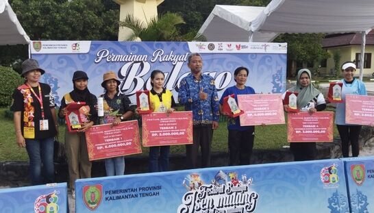 FBIM 2025: Lomba Balogo Lestarikan Permainan Rakyat Kalteng