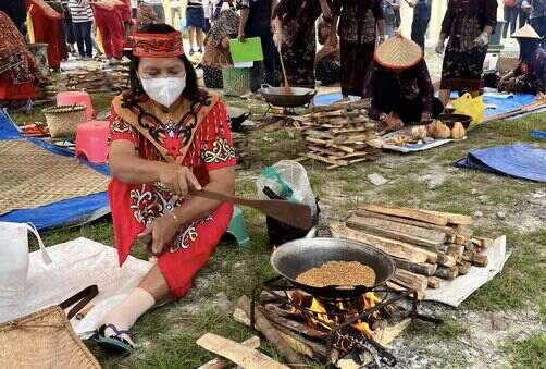 FBIM 2025: Kuliner Tradisional Kenta Lestarikan Makanan Tradisional Kalteng
