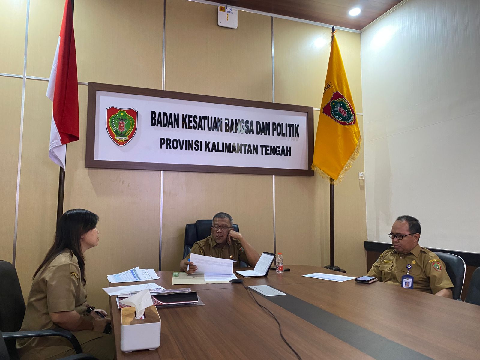 Badan Kesbangpol Prov. Kalteng Gelar Rapat Kewaspadaan Dini, Bahas Dinamika Sosial dan Potensi Kerawanan di Kalimantan Tengah