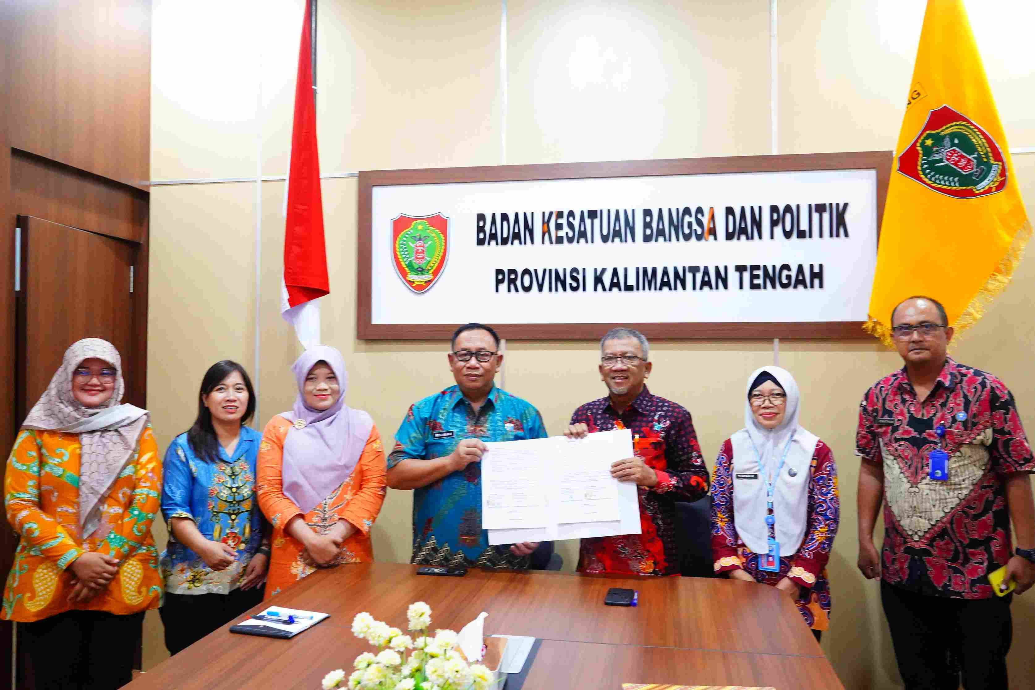 Dukung P4GN, Pemprov Kalteng melalui Badan Kesbangpol Salurkan Hibah ke BNN