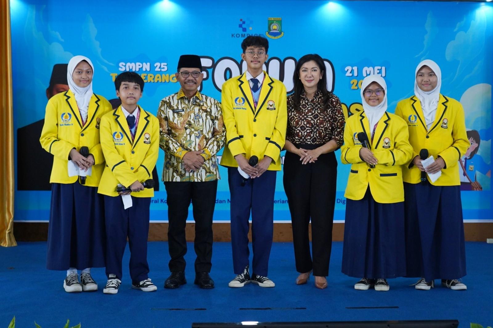 Forum Sahabat Tunas Perkuat Literasi Digital Pelajar di Tangerang