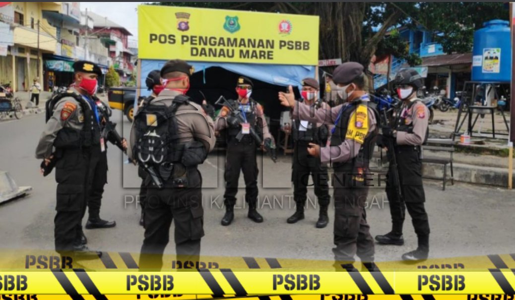 Patroli Gabungan, Petugas Sampaikan Protokol Kesehatan