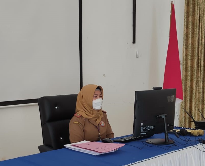 Tingkatkan Mutu Pelatihan, LAN RI Visitasi Akreditasi Diklat di BPSDM Prov. Kalteng Secara Virtual