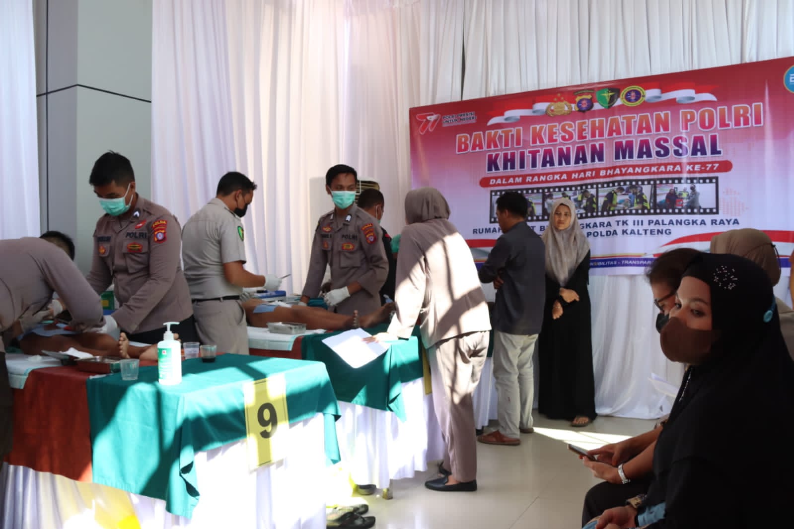 Hadiri Bakti Kesehatan di RS Bhayangkara Tk. III Palangka Raya, Kadiskes Suyuti Syamsul Apresiasi Upaya Polri Tingkatkan Derajat Kesehatan Masyarakat