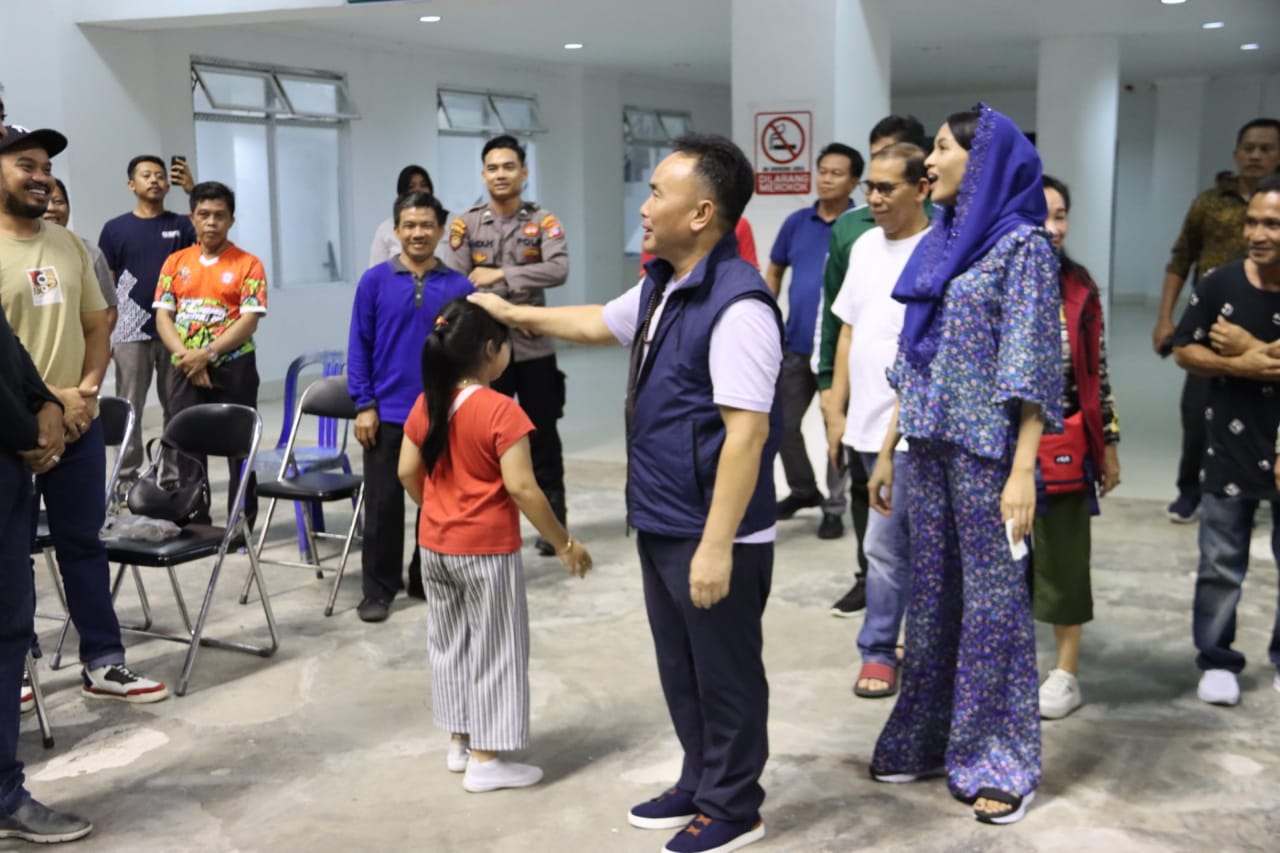 Gubernur Sugianto Sabran Berikan Motivasi Kepada Para Peserta Kejurnas Bola Voli Gubernur Cup