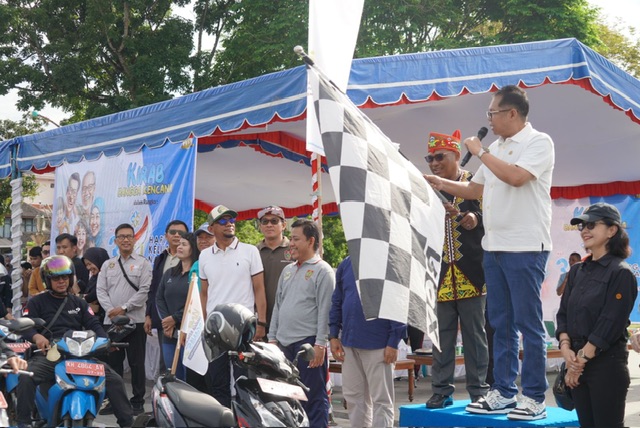 Kirab Harganas 2025 di Kalteng: Bersama Cegah Stunting, Wujudkan Indonesia Emas