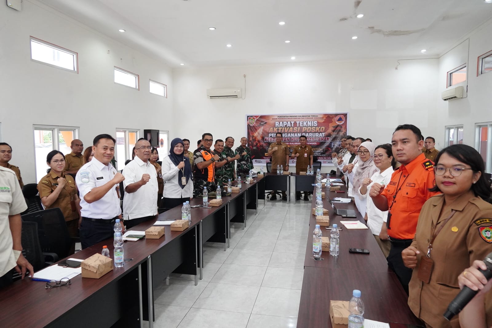 Pemprov Kalteng Perkuat Sistem Komando Hadapi Ancaman Karhutla 2026