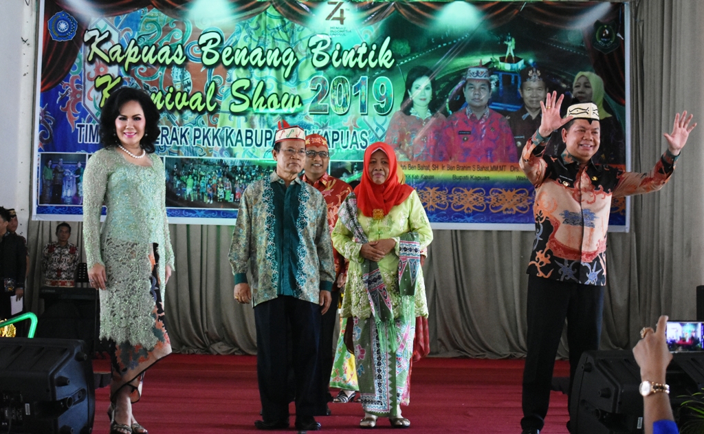 256 Peserta Ikuti Lomba Benang Bintik Carnival Show 2019