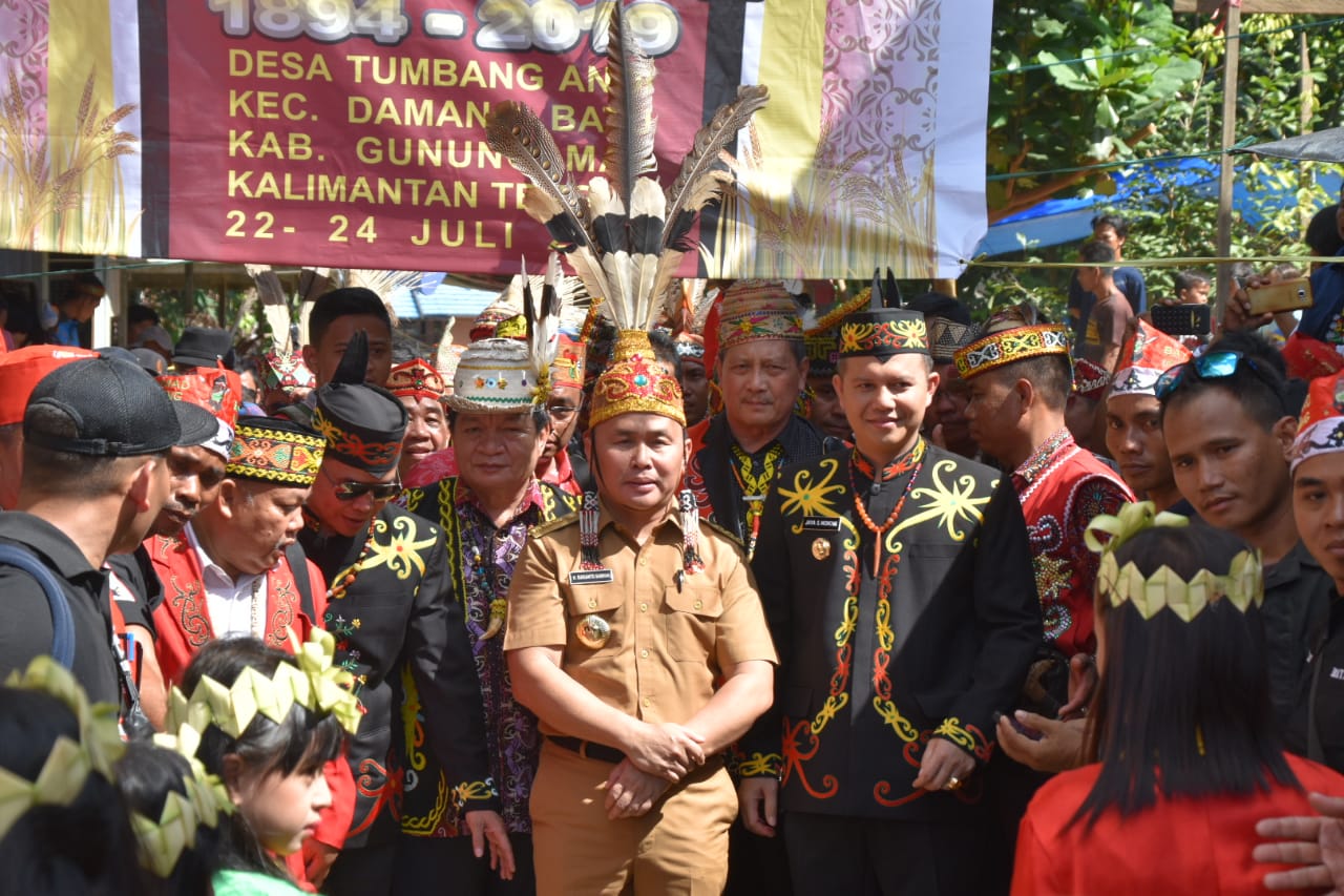 Gubernur Kalteng Buka Secara Resmi Seminar dan Napak Tilas Tumbang Anoi